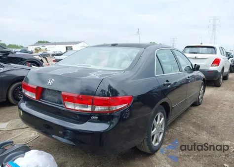 2004 Honda Accord 3.0 Ex from USA, damaged, VIN 1HGCM665X4A024492